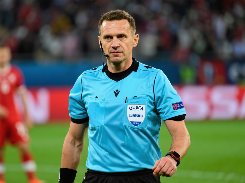 值得注意的是，欧足联在选择决赛主裁判时，