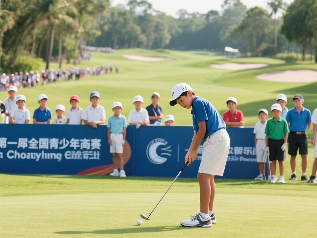 “2025年全国青少年高尔夫球顶尖对决圆满收官” 今年的全国青少年高尔夫球冠军锦标赛在风景