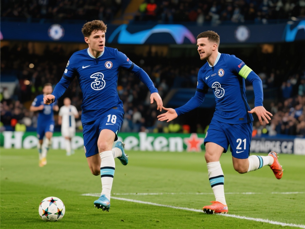 切尔西客场力克哥本哈根,詹姆斯恩佐建功 在欧冠小组赛的一场焦点战中,英超球队切尔